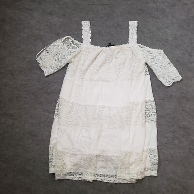 white christmas dresses Suzie Kondi Chryssi Dress in Crochet in Cotton | White main image 1