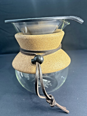 Bodum 17oz Pour Over Coffee Maker: Glass Carafe, Cool Touch Handle, Perman