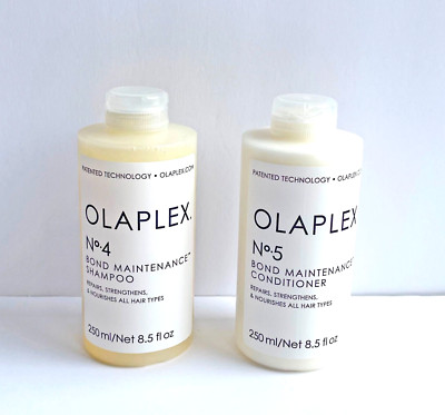 OLAPLEX No. 4 & No. 5 Bond Maintenance Shampoo & Conditioner Set - DUO 8.5 fl oz