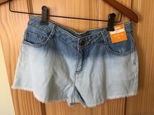 NWT Gymboree Girls Shorts Summer Denim adjustable waist 4,5,6,7,8,10,12,14