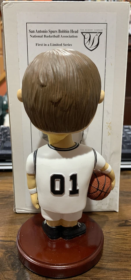 San Antonio Spurs Bobblehead Boy NBA Basketball The Memory Company — 第 3/4 张图片