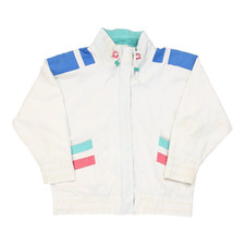 Mulberry Street Jacket - Large White Cotton