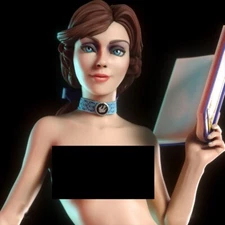 1/24 Resin Statue Sexy Study Girl Nsfw Unassembled Unpainted 3d Print Model Kit