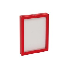 Wooden Puzzle Frame 10x14.7cm Red Stand Frame Red Panel JP