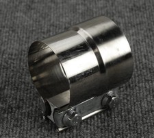 Fit Ford Exhaust Clamp Muffler Lap Joint Sleeve Band Pipe Coupler Connector