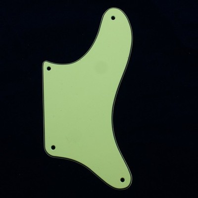 La Cabronita Telecaster style guitar pickguard,No Pickup Notch,3Ply mint green