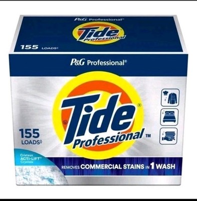 P&G Professional Tide Commercial Powder Laundry Detergent, 155 loads, 197 oz