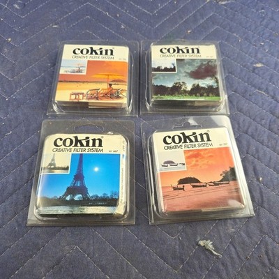 Vintage Cokin Filters Lot Of 4
