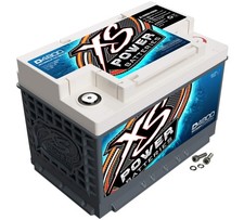 XS Power D4800 3000 Amp AGM Battery with M6 Terminal Hardware - 12 Volt 72Ah...