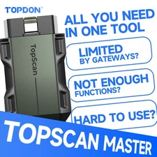TOPDON Topscan Master OBD2 Scanner Code Reader Full System Car Diagnostic Tool