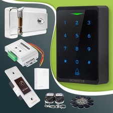 HOMSECUR Weatherproof IP66 APP WIFI Password RFID Access Control Anti-Tamper