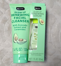 b.pure Glow Up Facial Cleanser 4 fl oz + Seru...