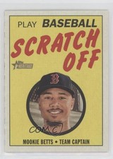 2019 Topps Heritage High Number 1970 Scratch Offs Mookie Betts #23 0r2f