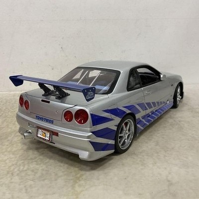 DeAGOSTINI 1/8 WILD SPEED Nissan Skyline GT-R (R34) From JAPAN | eBay