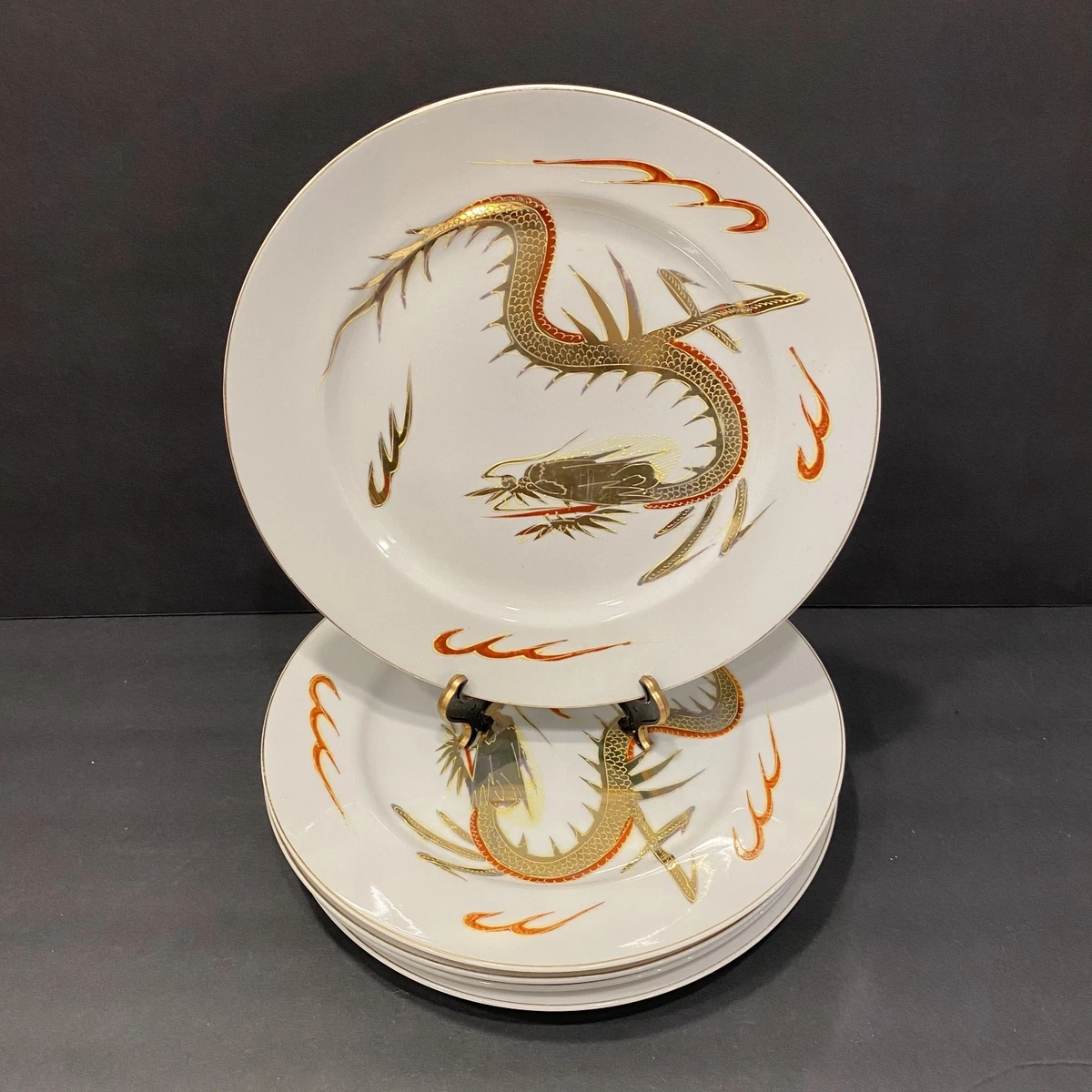 Japanese Dragon Plate In Made In Japan China & Dinnerware for sale