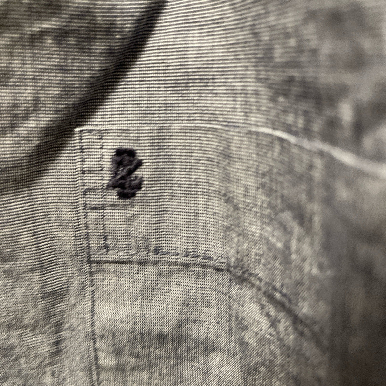 Izod Gray Button Down  XL - image 3