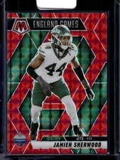 2025 Panini Mosaic #270 Jamien Sherwood Mosaic Red