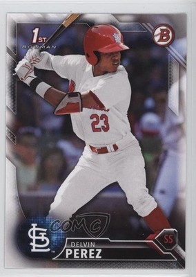 2016 Bowman Draft Draft Picks Delvin Perez #BD-31 x9h