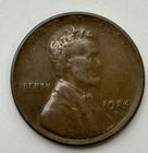 1924 D Lincoln Wheat Cent VF X-528