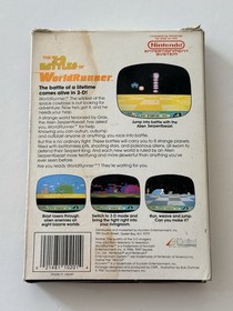 3-D WorldRunner [5 Screw] (Nintendo NES, 1987) No Glasses