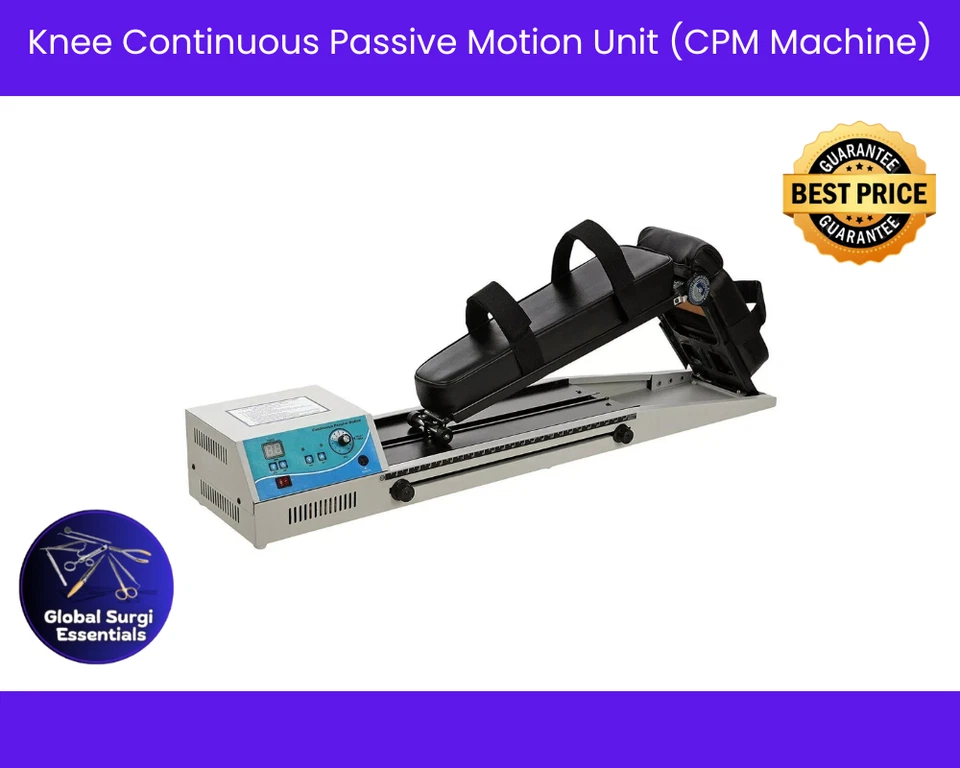 Machine d'exercice du genou à mouvement passif continu (CPM) pour la... - Photo 3/4