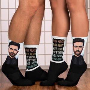 Roy Kent 'He's Here He's There He's Every...' Crew Socks TV Soccer Comedy