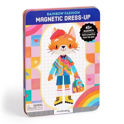 Rainbow Fashion Magnetic Dress-Up by Mudpuppy