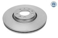 2X Meyle Bremsscheibe MEYLE-PD: Advanced Performance And Design. 215 521 0024/PD