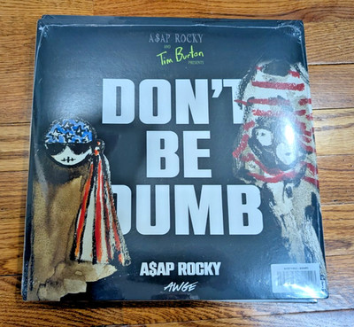 ASAP ROCKY DONT BE DUMB DUMMY 2 DISC VINYL LP SIGNED INSERT IN HAND! US ...