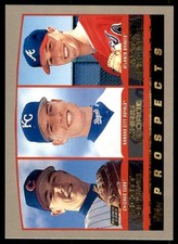 2000 Topps Scott Downs/Chris George/Matt Belisle RC Chicago Cubs/Kansas City