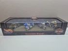Vintage 1999 Hot Wheels Collectibles Harley Davidson Rumble Road Motorcycle Set