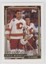 1992-93 Topps Gold Craig Berube #208 0e2x