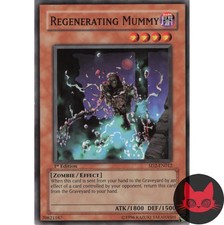 Yugioh Regenerierende Mumie SD2-DE012 Common 1. Auflage NM