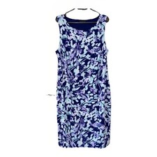 DAVID EMANUEL Women’s Dress Size UK18 Blue Violet