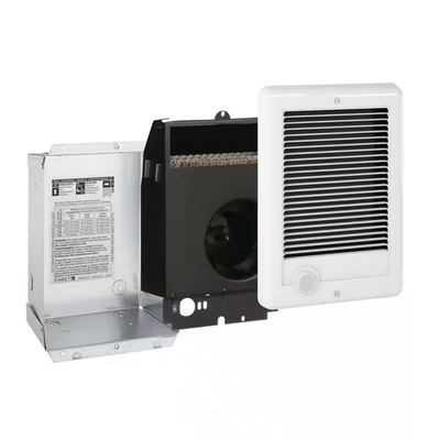 #ad #ad 240 Volt 2000 Watt Com Pak In Wall Fan Forced Electric Heater in White $174.72