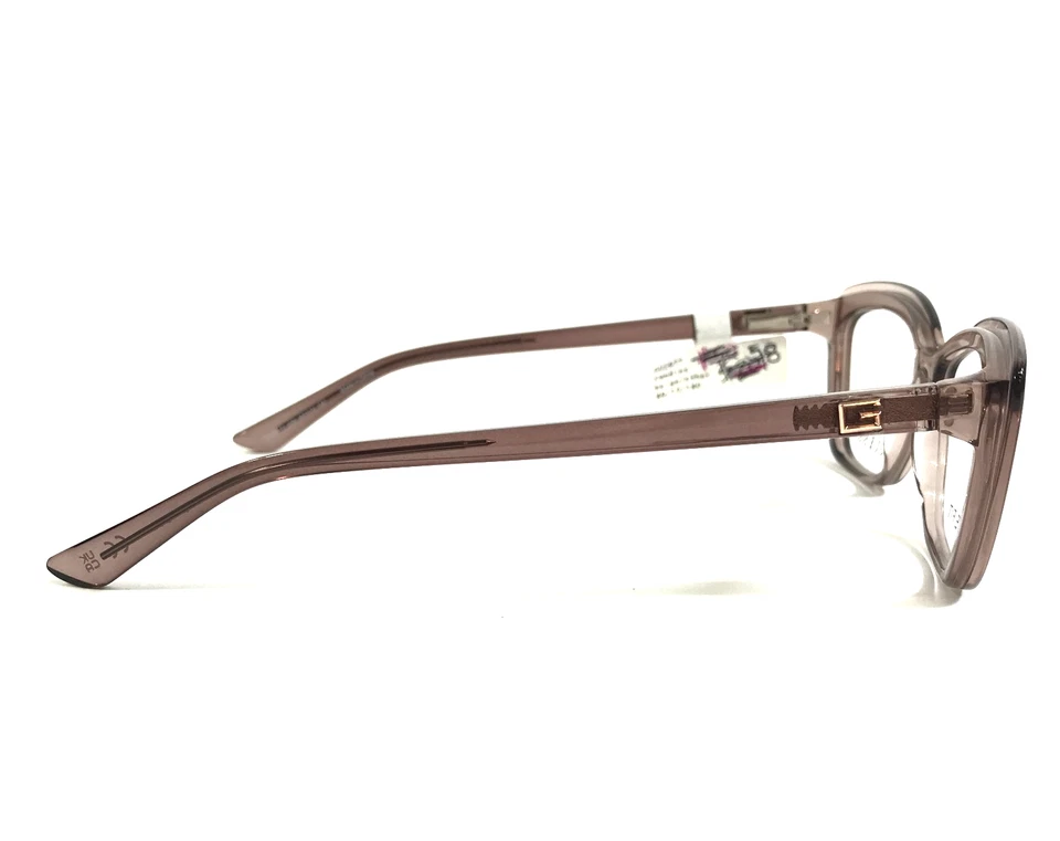 Guess миниатюрный очки оправы GU2977 059 бежевый прозрачный кошачий глаз полный ободок 49-13-140 - Изображение 3 из 4