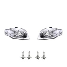Scheinwerfer Set Halogen passend für Audi A4 8E 04-08 mit H7 H7 Links & Rechts