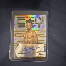 2025 Topps Finest UFC Adrian Yanez Gold Refractor Autograph Card FA-AY /50