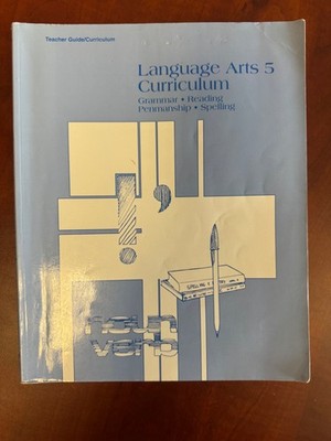 A Beka Language Arts 5 Curriculum Guide Teacher Edition Homeschool Book