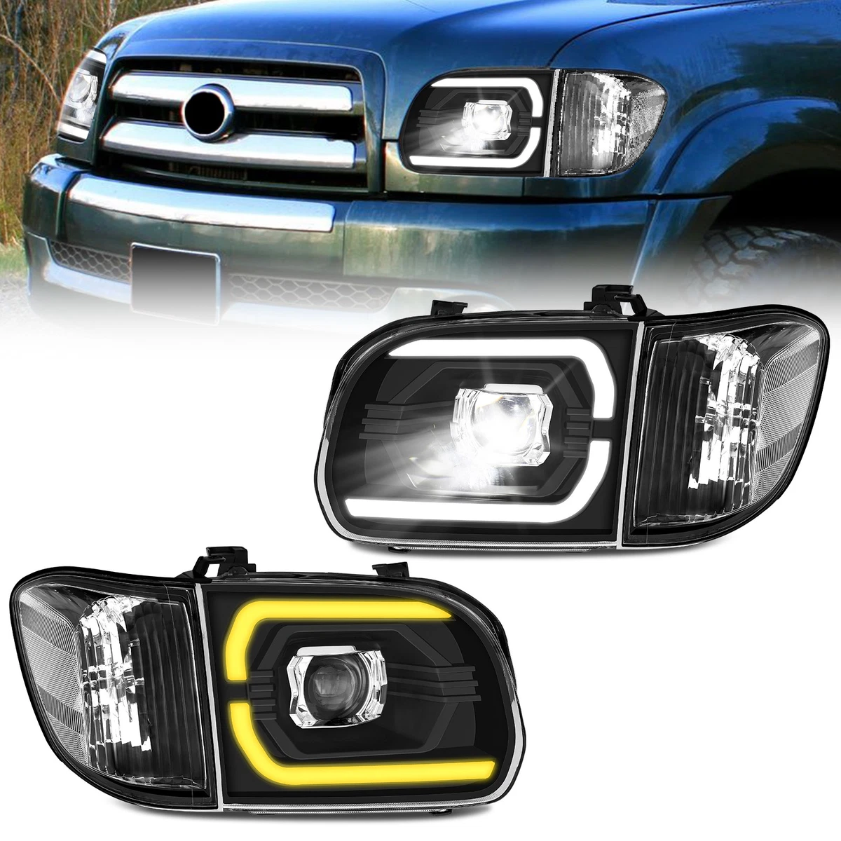 Front Headlights for Toyota Sequoia for sale | eBay