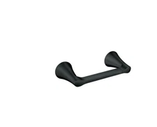Moen Graeden Matte Black Wall Mount Pivot Toilet Paper Holder Y0908BL