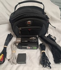 Panasonic SDR-H80 60GB Digital Camcorder w/ Battery, Case, Cables, Tested