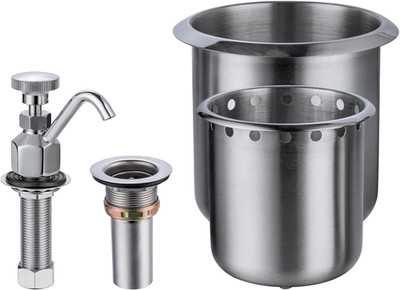 Dipper Well Faucet & Bowl Set for Coffee Shops & Food Prep Stations