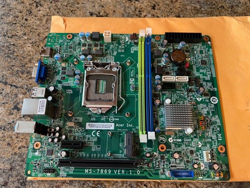 Acer Intel LGA 1150 DDR3 scheda madre per sistemi desktop MS-7869 1.0 - Foto 3 di 4