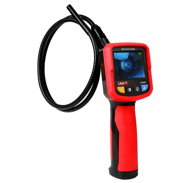UniT UT665 LCD Industrial Borescope Endoscope Video Tube Inspection Camera IP67 eBay