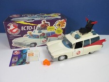 COMPLETE vintage THE REAL GHOSTBUSTERS ECTO 1 CAR VEHICLE 1989 KENNER boxed