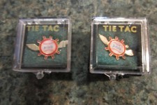 2 tacs originales Seattle Pilots Tie 1969 en contenedores originales