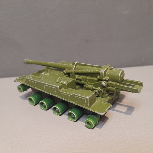 Vintage Matchbox K107 Battle-Kings 155mm Howitzer 1974 Military Diecast Metal - Picture 8 of 17