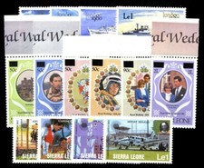 1980, Sierra Leone, 608-11 u.a., ** - 1751099