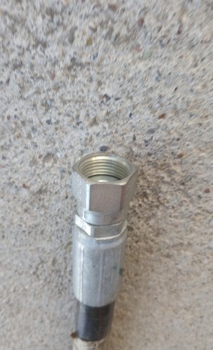 New John Deere 2500 Green Mower-Hydraulic Hose Pump To Mow Valve Part # AMT1869 - Picture 3 of 5